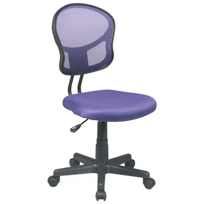 Office Star OSPDesigns Polyester Task Chair - Purple