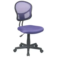 Office Star OSPDesigns Polyester Task Chair - Purple