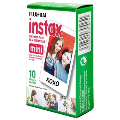 Fujifilm Instax Mini Instant Film - 10 Sheets