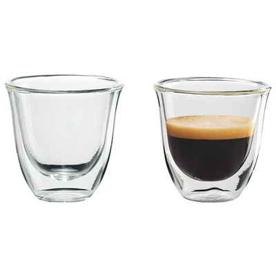 De'Longhi Espresso Glass - 2 Pack