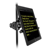 IK Multimedia iKlip Xpand Universal Mic Stand Mount for Tablets (IKLIPXPANDIN) - Black