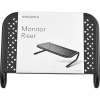 Insignia Monitor Riser Stand (NS-PMM6R01-C) - Black - Only at Best Buy