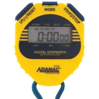 Marathon Adanac 4000 Digital Stopwatch (ST083009YE) - Yellow