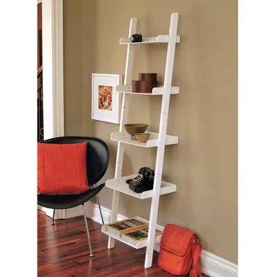 Hadfield 5-Shelf Storage Shelf - White