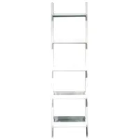 Hadfield 5-Shelf Storage Shelf - White