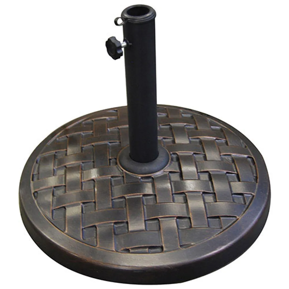 Walker Edison Round Patio Umbrella Base