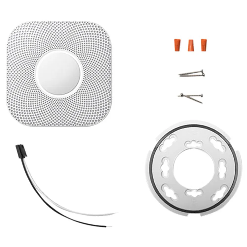 Google Nest Protect Wi-Fi Smoke & Carbon Monoxide Alarm (Wired) (S3003LWEF)