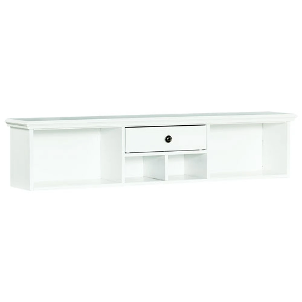 Casey Contemporary 3-Shelf Desk Hutch