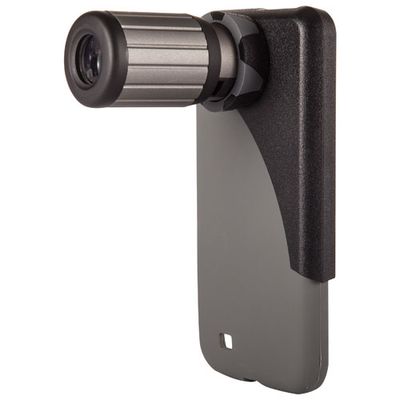 Carson CloseUp Monocular and HookUpz Adapter for Galaxy S4 (IC-418) - Black