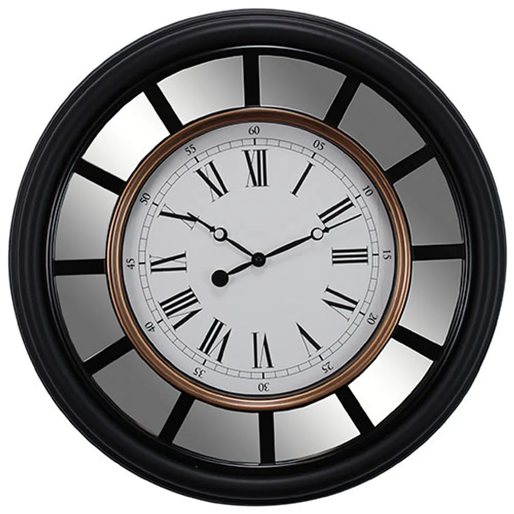 Kiera Grace Vintage Mirrored Wall Clock (HO87493-1INT)