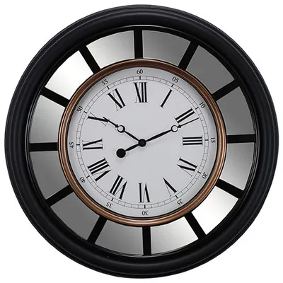 Kiera Grace Vintage Mirrored Wall Clock (HO87493-1INT)