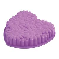 Pavoni Platinum Silicone Heart Bouquet Cake Mould (FRT163)