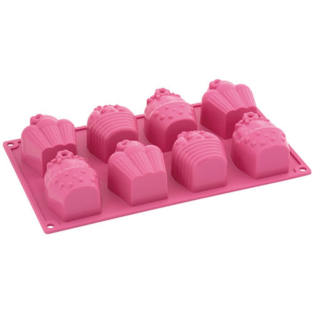 Pavoni Happy Birthday Cupcakes Silicone Multi-Tray Mould