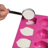 Pavoni Happy Birthday Cupcakes Silicone Multi-Tray Mould