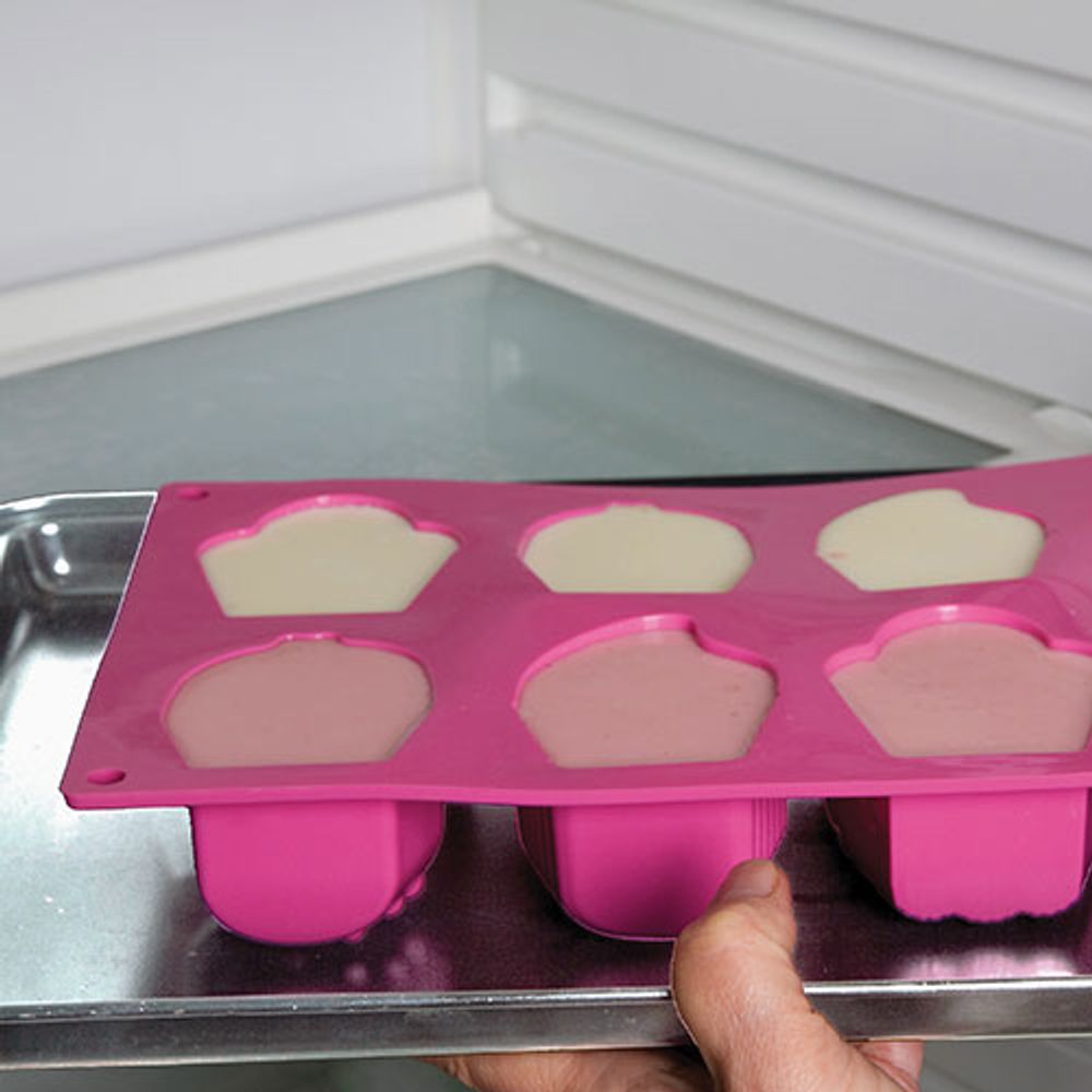 Pavoni Happy Birthday Cupcakes Silicone Multi-Tray Mould