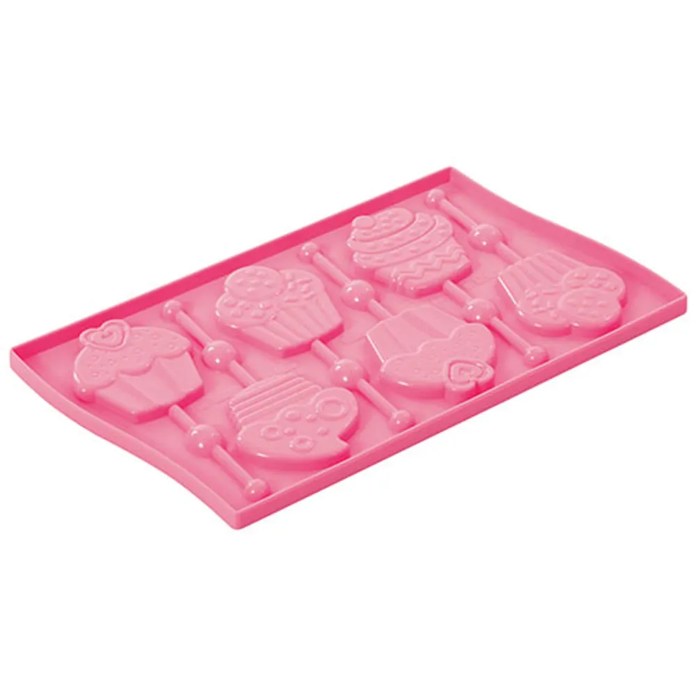 Pavoni Cupcakes Silicone Lolllipop Mould