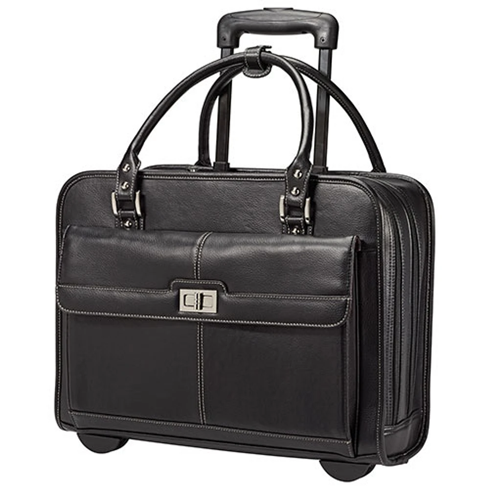 Samsonite Ladies 15.6" Laptop Wheeled Mobile Office Case - Black