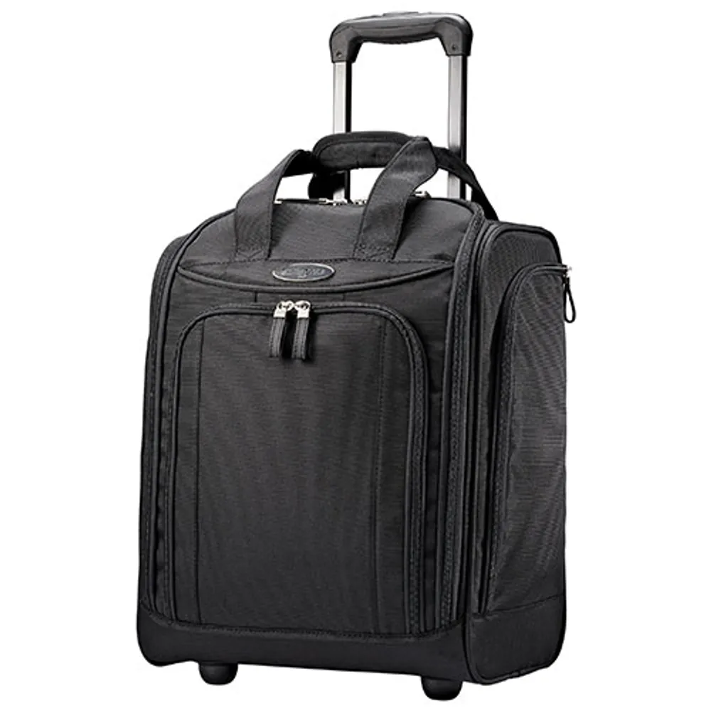 Samsonite Ladies Travel 12.5" Wheeled Underseater Bag - Black