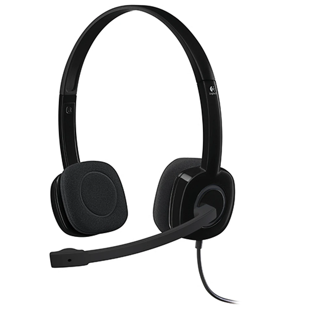 Casque d'écoute avec microphone H151 de Logitech