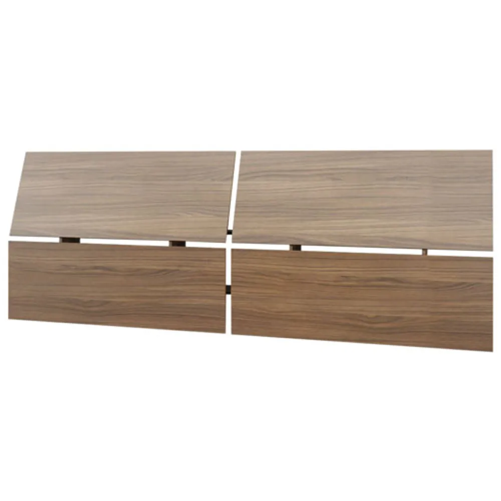 Alibi Modern Headboard - Queen - Walnut