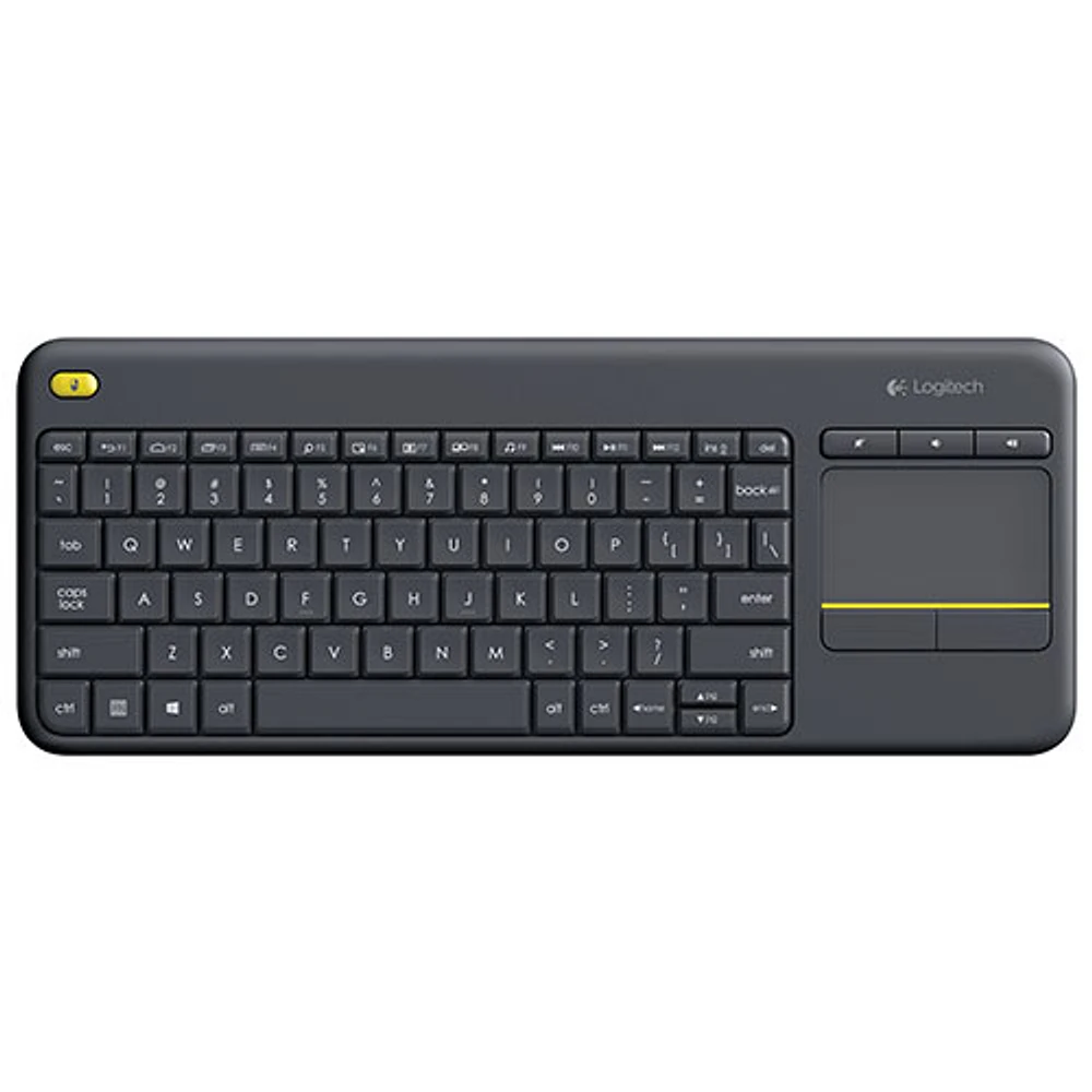 Logitech K400 Plus Wireless Keyboard with Touch Pad - French