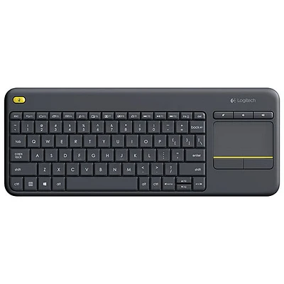 Logitech K400 Plus Wireless Keyboard with Touch Pad - French