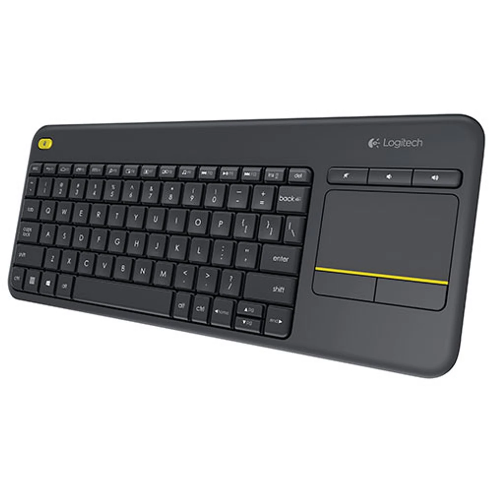 Clavier sans fil K400 Plus avec pavé tactile de Logitech - Français