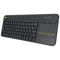 Logitech K400 Plus Wireless Keyboard with Touch Pad - French