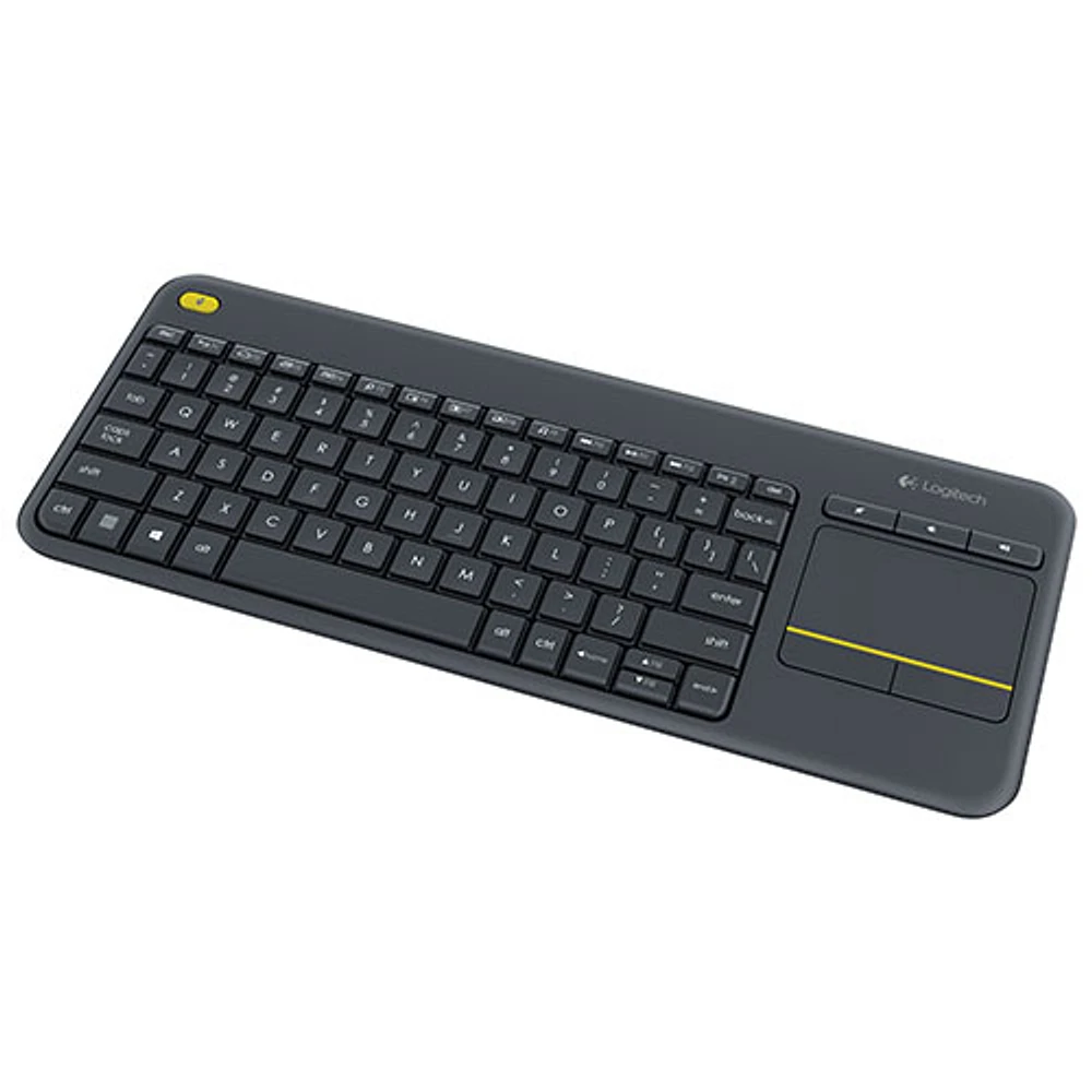 Clavier sans fil K400 Plus avec pavé tactile de Logitech - Français