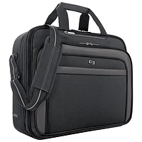 Solo Pro CheckFast 17.3" Laptop Briefcase - Black