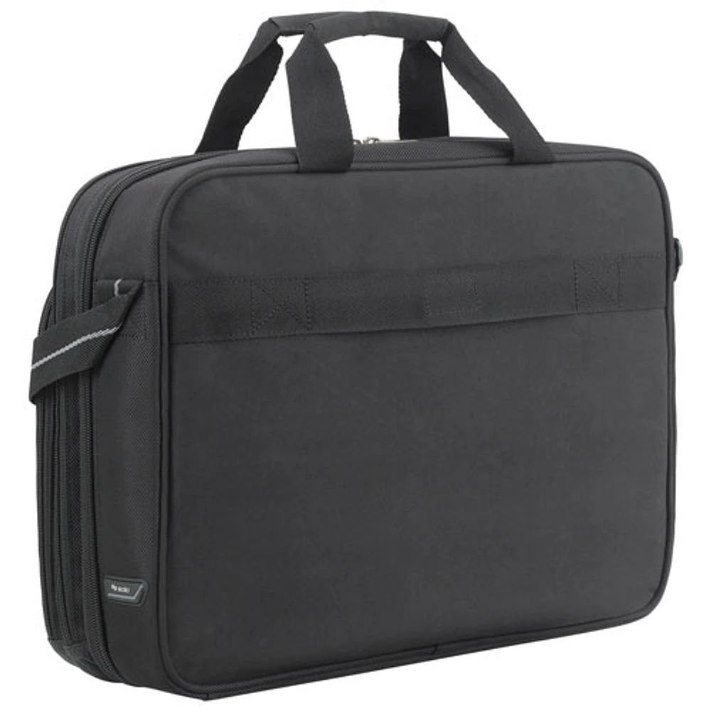 Solo Pro CheckFast 17.3" Laptop Briefcase - Black