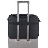 Solo Pro CheckFast 17.3" Laptop Briefcase - Black