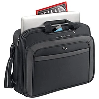 Solo Pro CheckFast 17.3" Laptop Briefcase - Black