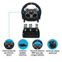 Logitech G920 Driving Force Racing Wheel for Xbox/PC - Dark