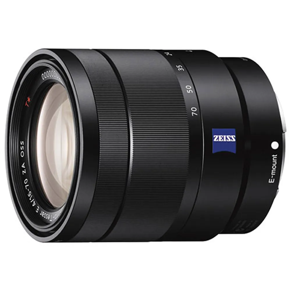 Sony E-Mount APS-C ZEISS Vario-Tessar T 16-70mm f/4 OSS Wide Telephoto Zoom Lens