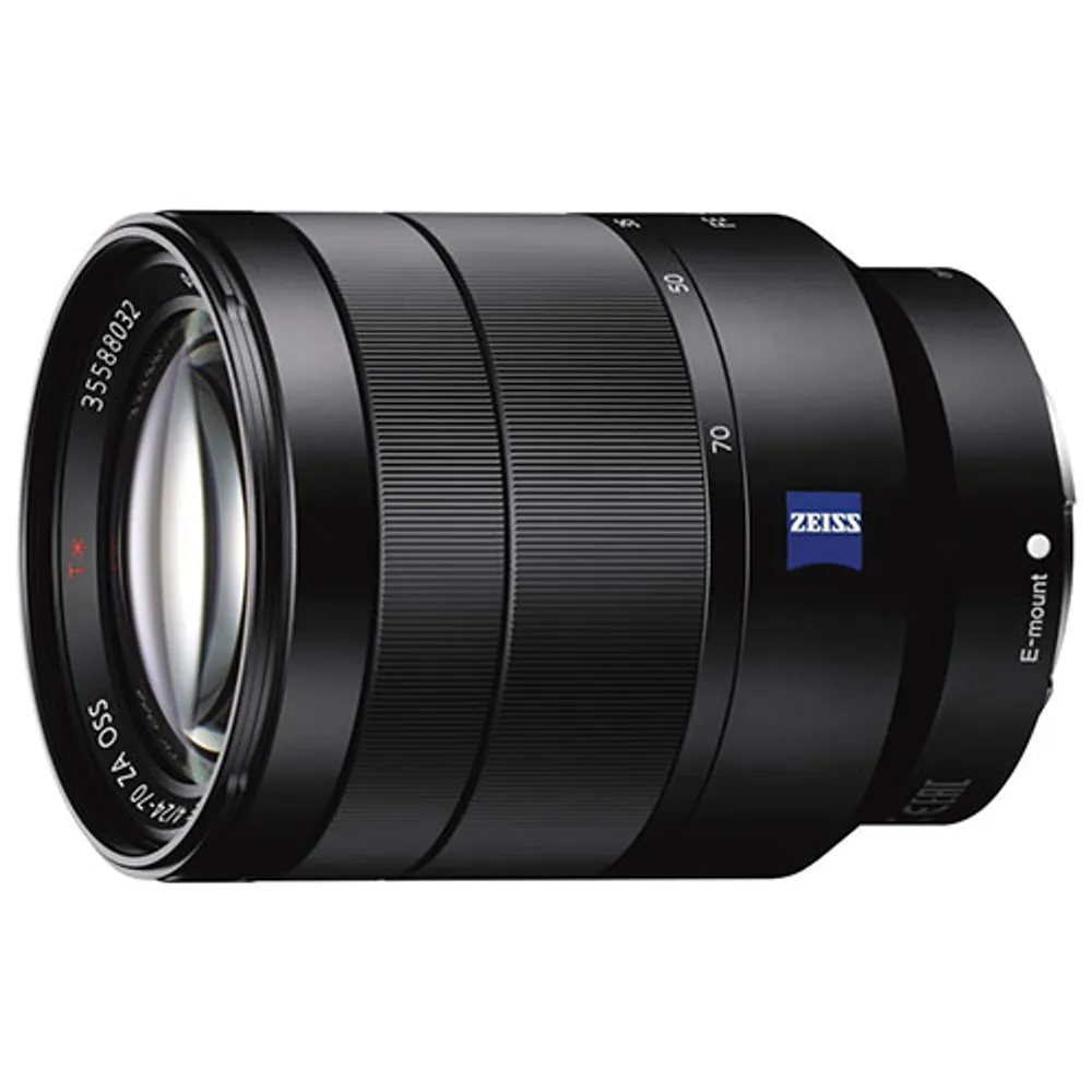 Sony E-Mount Full-Frame FE Vario-Tessar T 24-70mm f/4 ZEISS OSS Wide Telephoto Zoom Lens