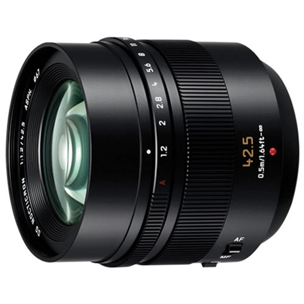 Objectif OIS LUMIX G Leica DG NOCTICRON f/1,2 de 42,5 mm de Panasonic