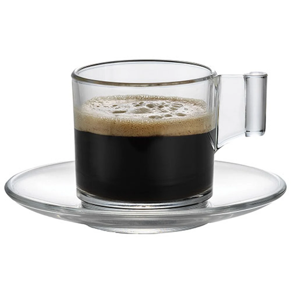 Eisch Sensis Plus Superior Espresso Cup & Saucer - Set of 2