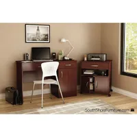 Axess Contemporary Mobile Printer Stand - Royal Cherry