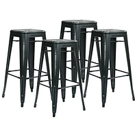 Bristow Contemporary Bar Height Barstool - Set of 4