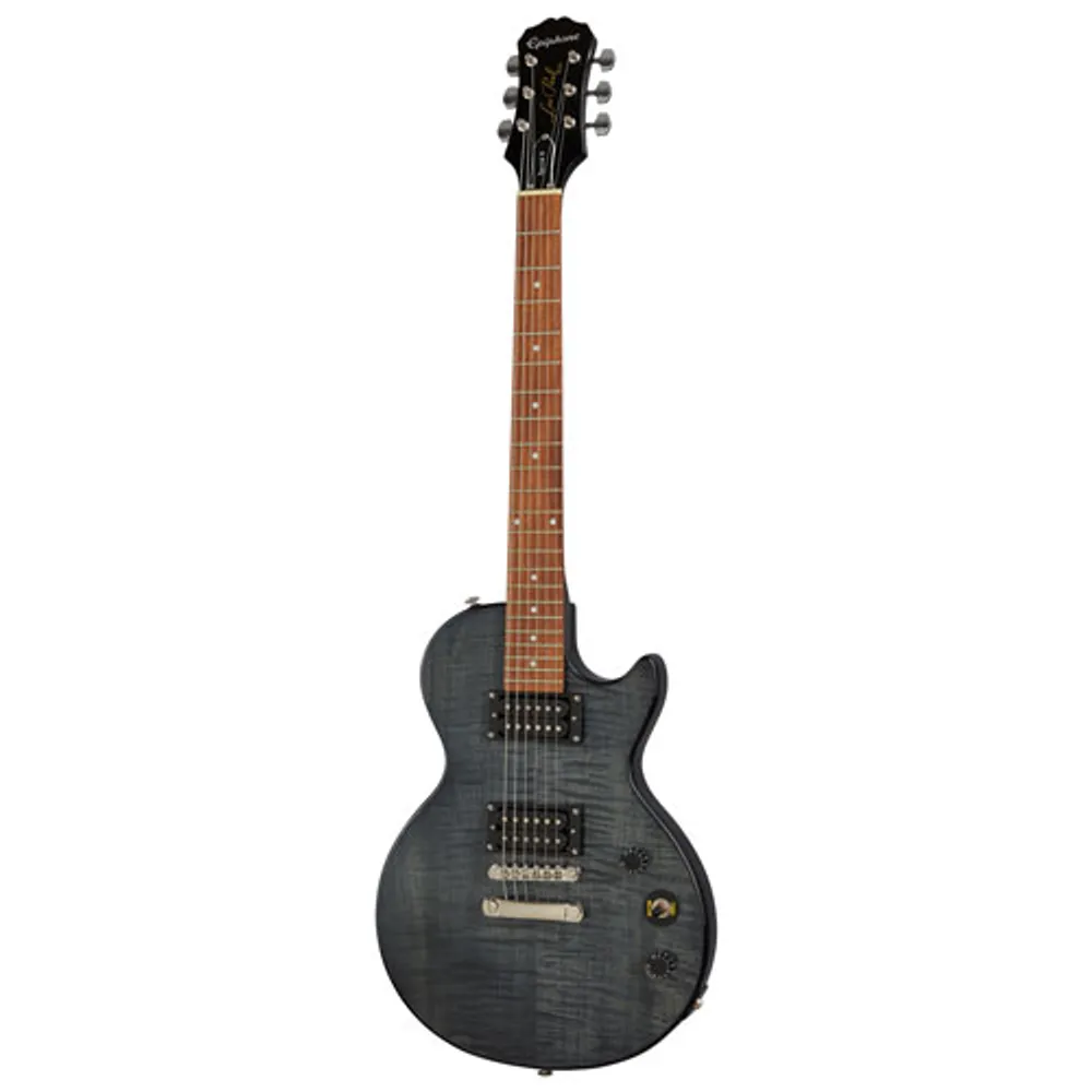 Epiphone Les Paul Special II Plus Top LE Electric Guitar (ENS2TBNH3) - Black - Only at Best Buy
