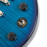 Epiphone Les Paul Special II Plus Top LE Electric Guitar (ENS2TLNH3) - Trans Blue - Only at Best Buy