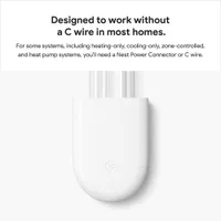 Google Nest Wi-Fi Smart Learning Thermostat (3rd Generation) - Stainless Steel
