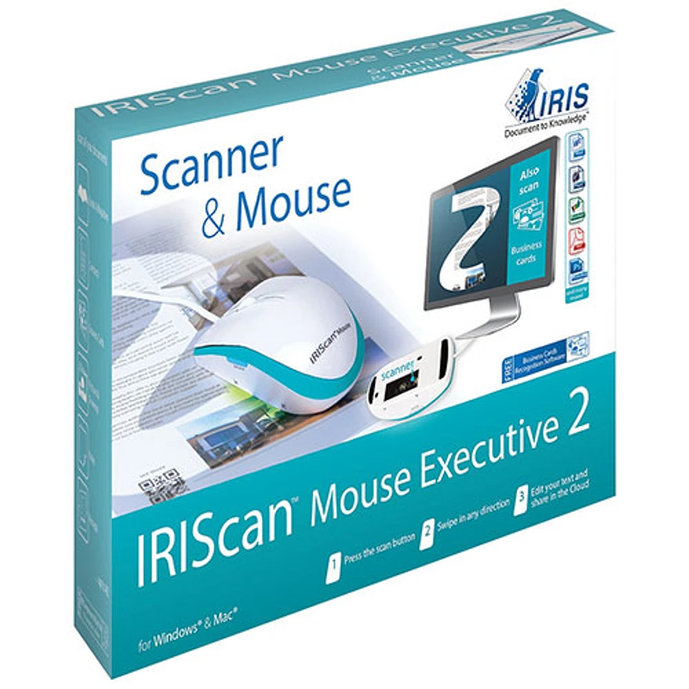 IRIScan Executive 2 Mouse Scanner