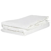 Douillette 4 saisons soie context. 233, protège-matelas, housse oreiller LuxeportPURE - Simple-Blanc