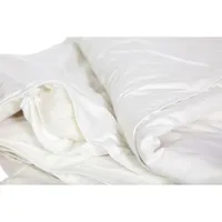 LuxeportPURE 233 Thread Count Silk 4 Seasons Duvet with Mattress & Pillow Protector - Single - White