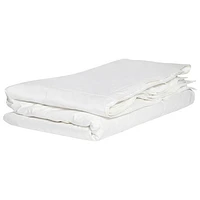 Douillette 4 saisons soie context. 233, housses matelas et oreiller LuxeportPURE - Grand lit - Blanc