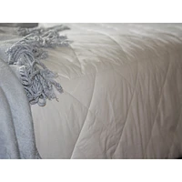 Douillette 4 saisons soie context. 233, housses matelas et oreiller LuxeportPURE - Grand lit - Blanc