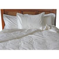 Luxeport 300 Thread Count Premium Light Silk Duvet - Single/Twin - White