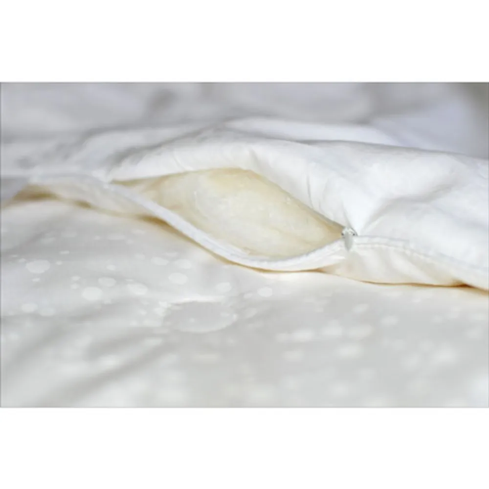 Luxeport 300 Thread Count Premium Light Silk Duvet - King - White